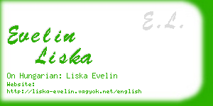 evelin liska business card